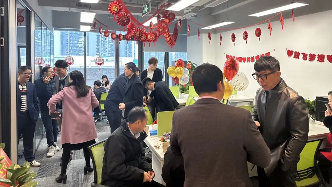 深圳市邵阳商会执行会长张邵军与会员隆红姣共同创立的深圳市福瑞兴信息咨询服务有限公司开业(图4)