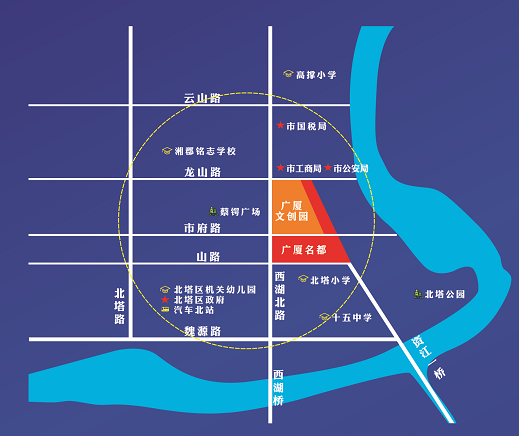 北塔区广厦文化教育创意园联系方式(图1)